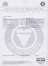 質(zhì)量體系認證證書 (6)